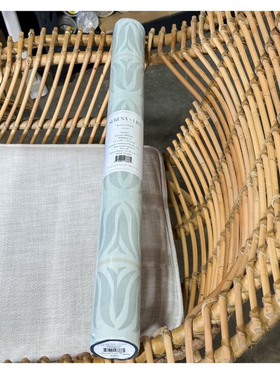 Serena & Lily Other - NEW Serena & Lily Granada Wallpaper (Traditional/Unpasted)-Seaglass Green